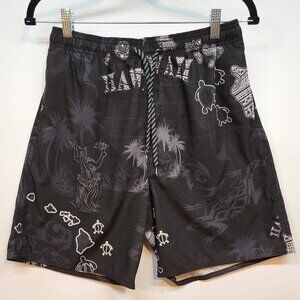 Favant Hawaii Men's Premium Swim Trunks Tropical Vacation‎ Beach Swimming Shorts